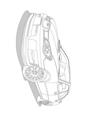 Раскраски Субару