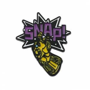 Брошь с изображением супергероя Marvel, танос, Мстители, перчатка бесконечности, значок, эмалированная брошь, булавка на лацкан куртки, декоративные аксессуары, подарки