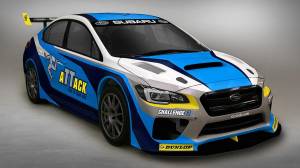 Subaru раскрасила WRX STI для рекордного заезда на острове Мэн