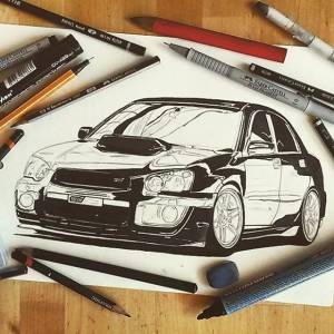 Subaru Impreza WRX STi'03 для моего товарища из Детройта