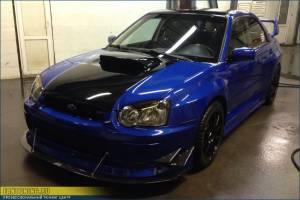 Профессиональная установка и покраска тюнинг-обвеса Widebody на Субару