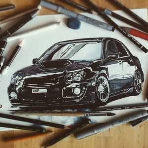 Subaru Impreza WRX STi'03 для моего товарища из Детройта