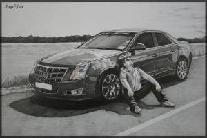 Рисунок Cadillac CTS для sokudo