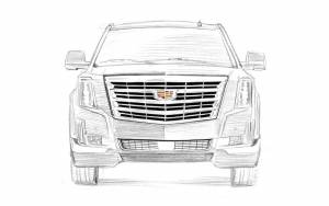 Кадиллак рисунок