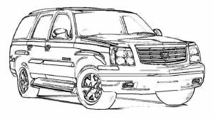 Раскраски Кадиллак