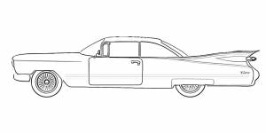 Раскраски Кадиллак