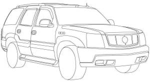 Раскраски Кадиллак