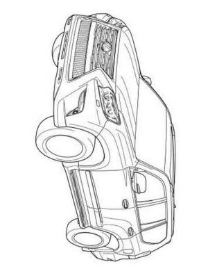 Раскраски машины Лексус