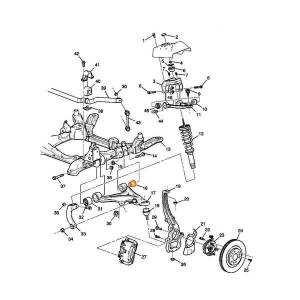 Cadillac SRX Сайлентблоки подвески