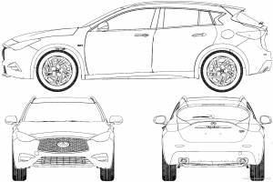 Раскраска инфинити
