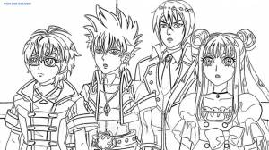 Раскраска Инфинити Надо 3