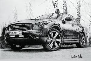 Раскраска инфинити