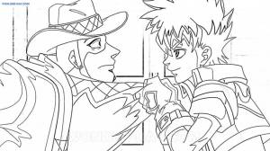 Раскраска Инфинити Надо