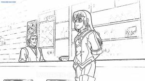 Раскраска Инфинити Надо для печати