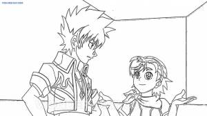 Раскраска Инфинити Надо