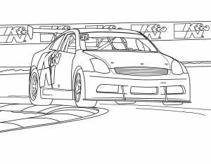 Раскраска инфинити