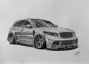 Рисунок Апельсина в карандаше!