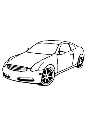 Раскраски Инфинити