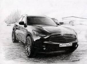 Рисунок Infiniti FX