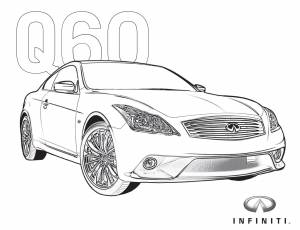 Раскраски Инфинити