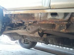 Замена порогов и арок Infiniti QX4