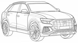 Раскраски Лексус lx 570