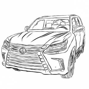 DataLife Engine > Версия для печати > Лексус рисунок раскраска