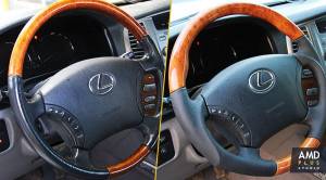 Перетяжка руля с изменением анатомии Lexus LX-470