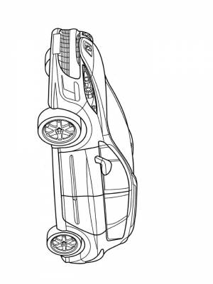 Картинка Пежо раскраска
