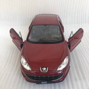 WELLY цветочный Peugeot Coupe 407 Коллекционная модель спортивного автомобиля из сплава 1