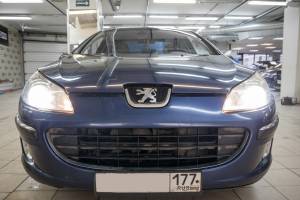 Замена биксеноновых линз Пежо 407