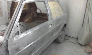 Самостоятельная покраска VW Golf 2