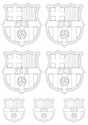 Раскраски Барселона