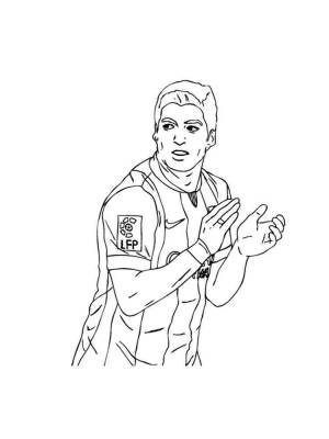 Раскраска Барселона