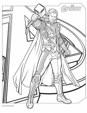 avengers coloring pages