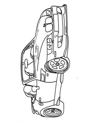 Раскраски Кабриолет