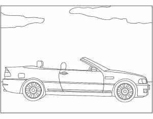 Раскраски Бмв
