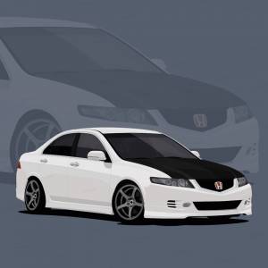 Рисунок Honda Accord Euro R CL7