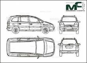 Opel Zafira Compact Van, 5-doors