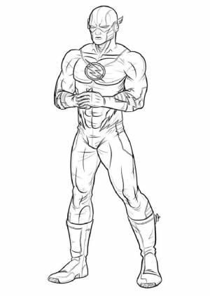 Раскраски Флеш