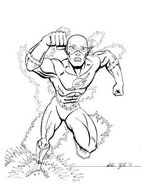 Раскраски Флеш