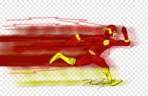 Флеш рисунок, бегун, Разное, комиксы, супергерой png