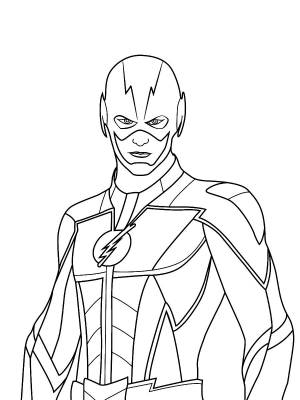 Раскраски Флеш