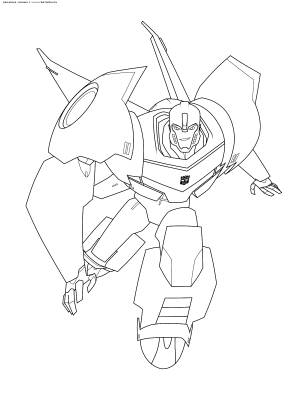 Раскраска Бамблби