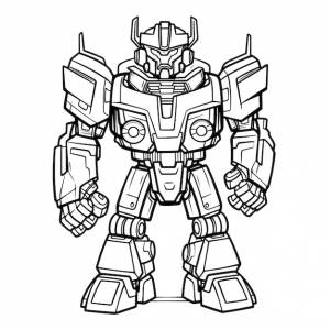 Раскраски автоботы для детей