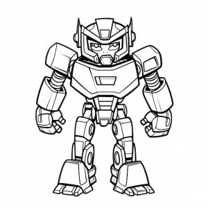 Раскраски автоботы для детей
