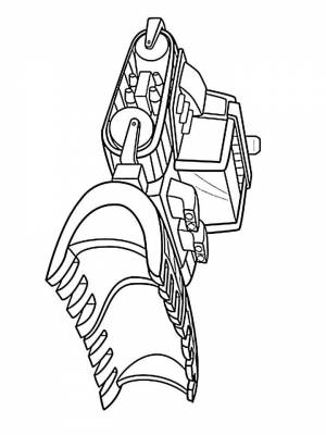 Раскраска Боты спасатели   в формате