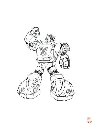 Раскраски Боты-спасатели Бесплатно  и легко раскрасить