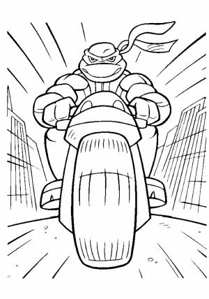 Раскраски Черепашки Ниндзя