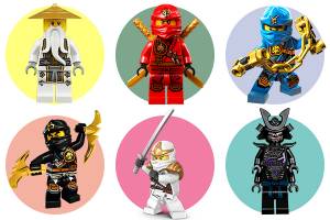 Раскраски LEGO Ниндзяго   и